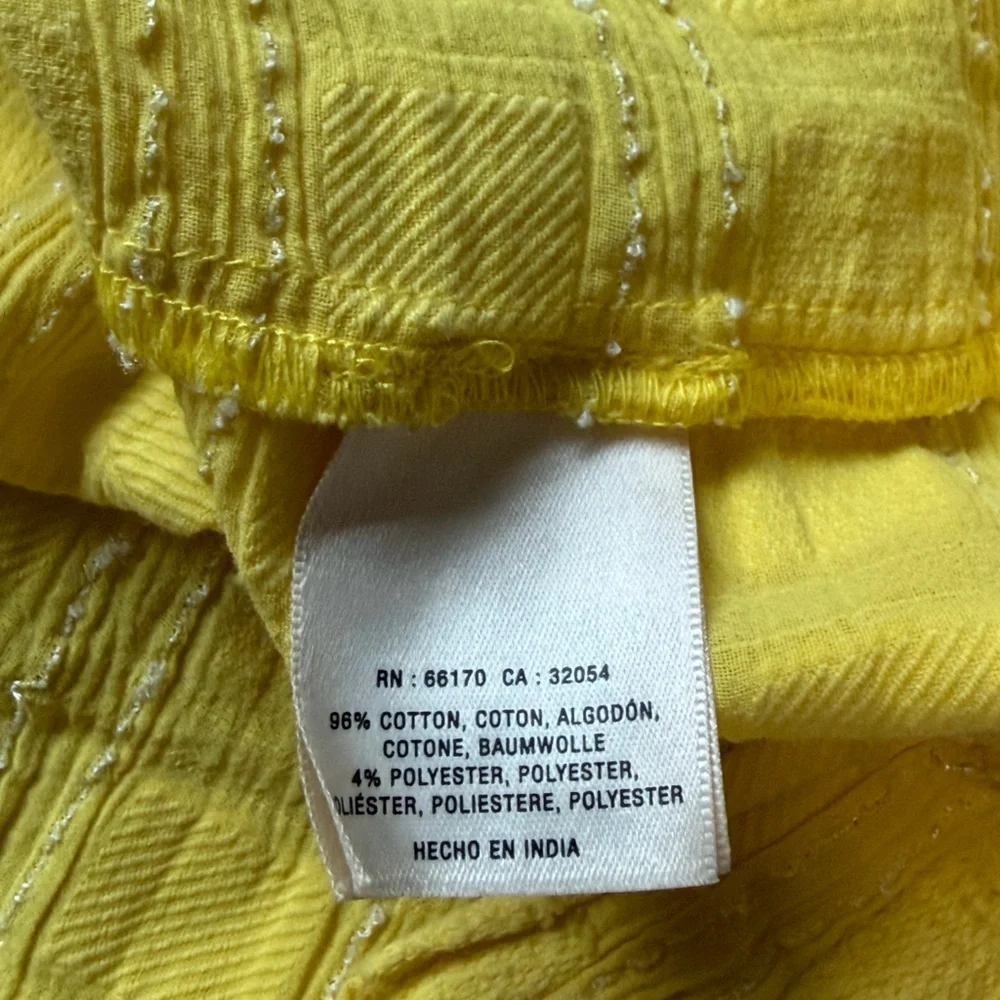 Ace & Jig Yellow Traipse Dress - Size Small